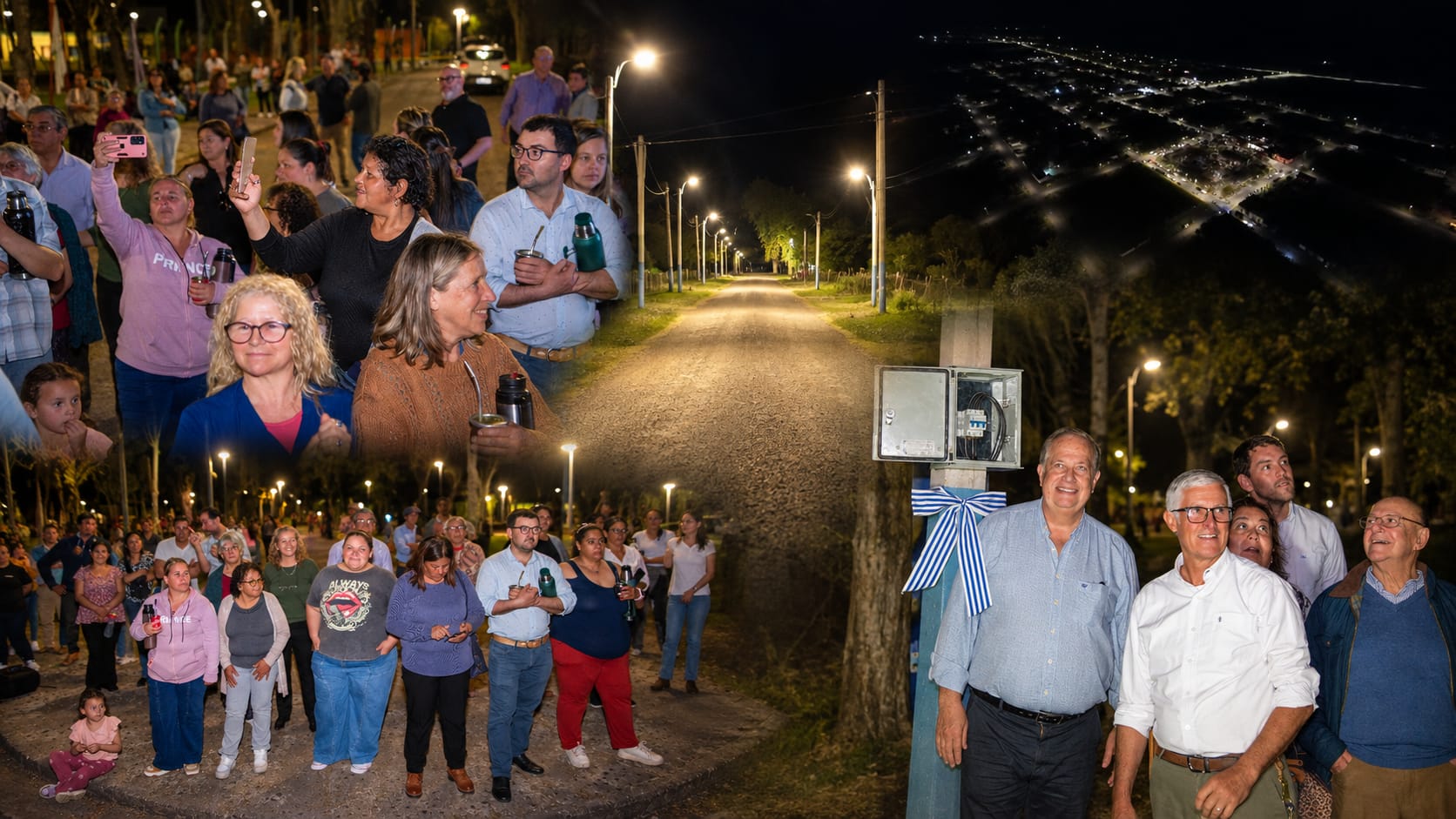 Curtina incorporó 86 luminarias LED en 45 cuadras