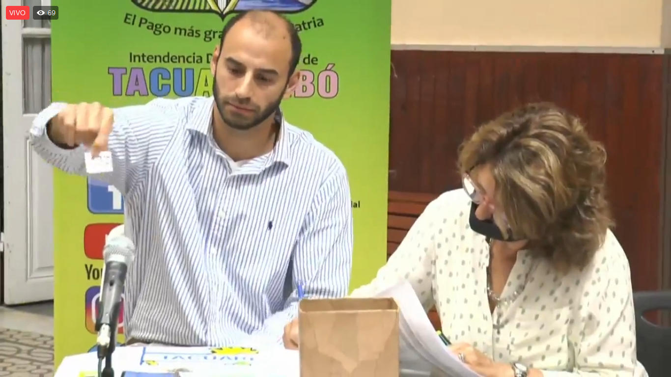 Sorteo de aspirantes para limpieza en barrido de calles