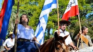 Desfile 25 de agosto, inscripciones