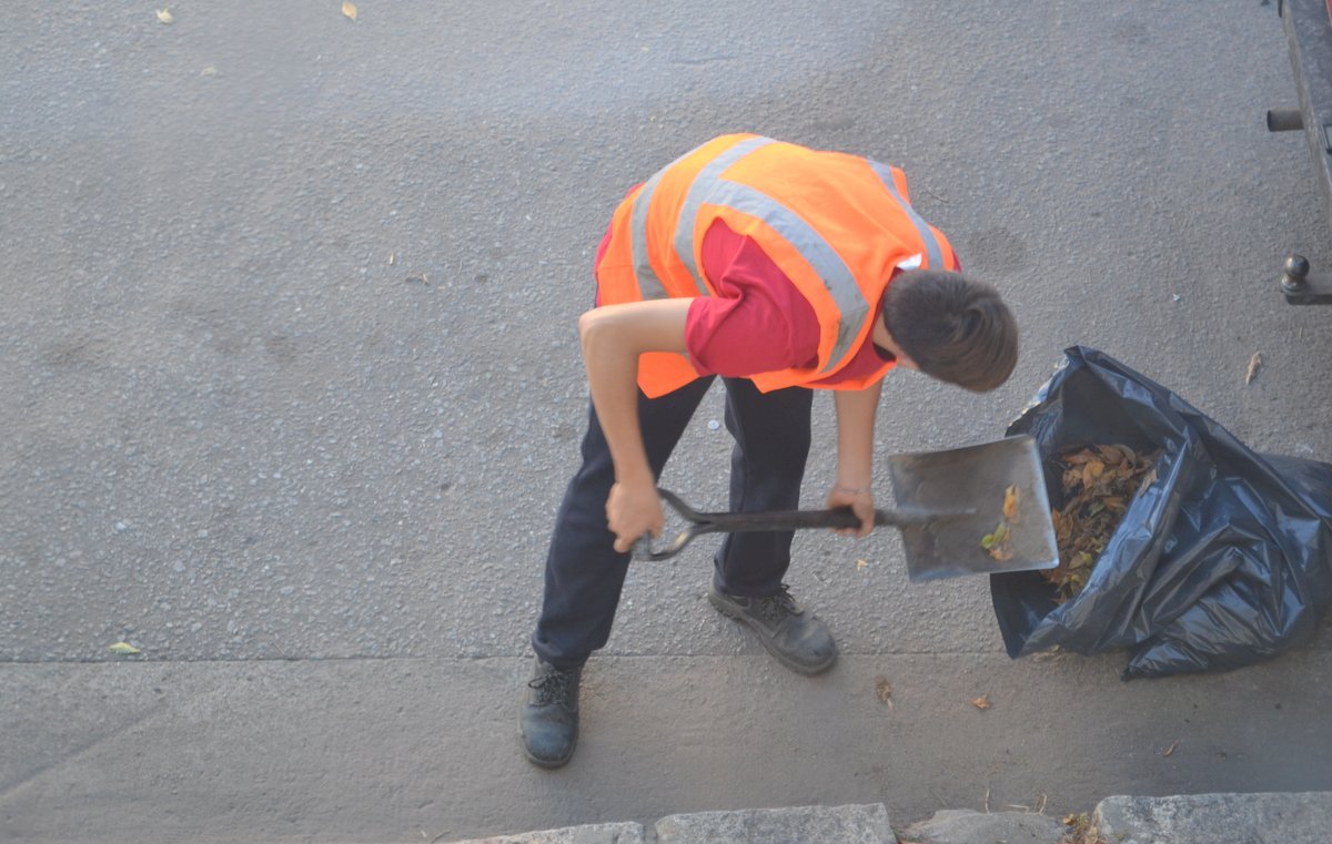 Nuestro barrio, el más limpio