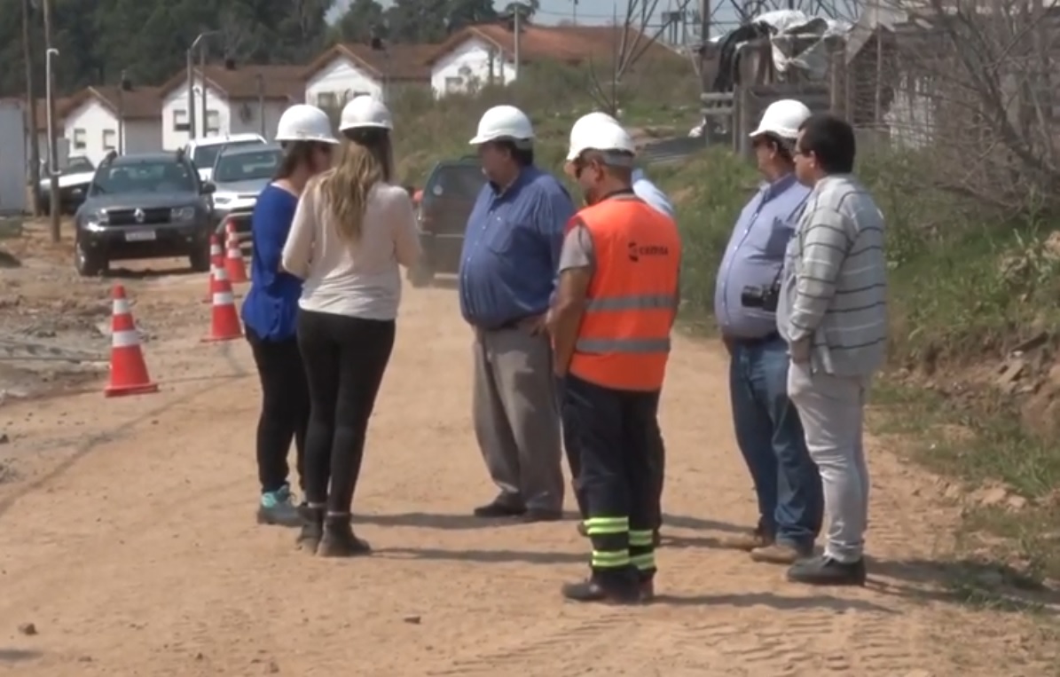 Avanza la obra de las 36 viviendas para realojar a familias del Barrio San Gabriel, impulsada por la IDT y el MVOTMA